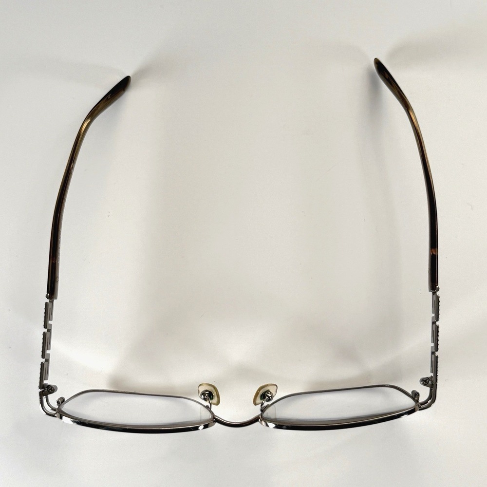 VERSACE MOD 1229-B 1052 Eyeglasses Frame Only 53-16-135 Italy Gold Crystals - Picture 12 of 14
